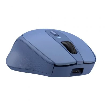 Trust Zaya Ratón Inalámbrico Azul con Batería Recargable